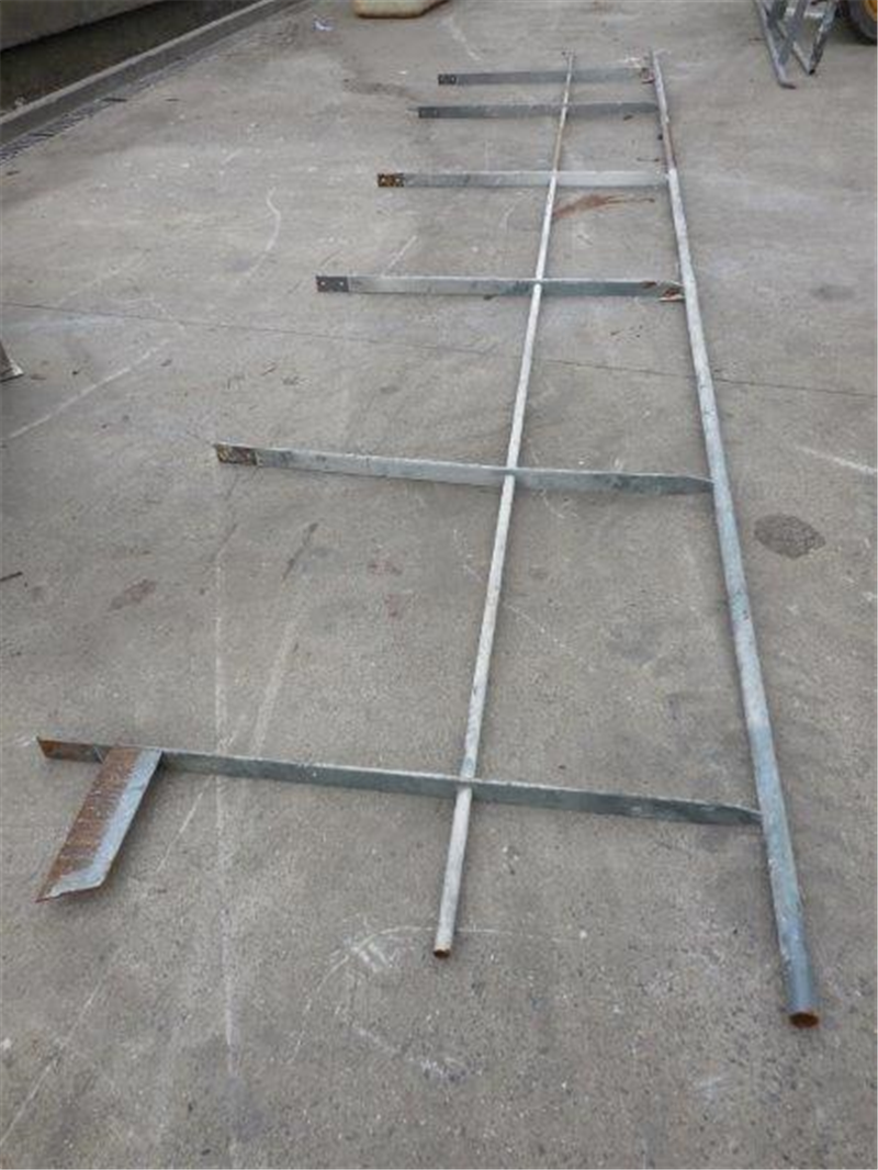 railing in painted steel