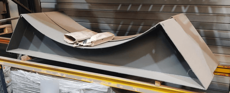 Wieg in staal voor tank Ø2700mm