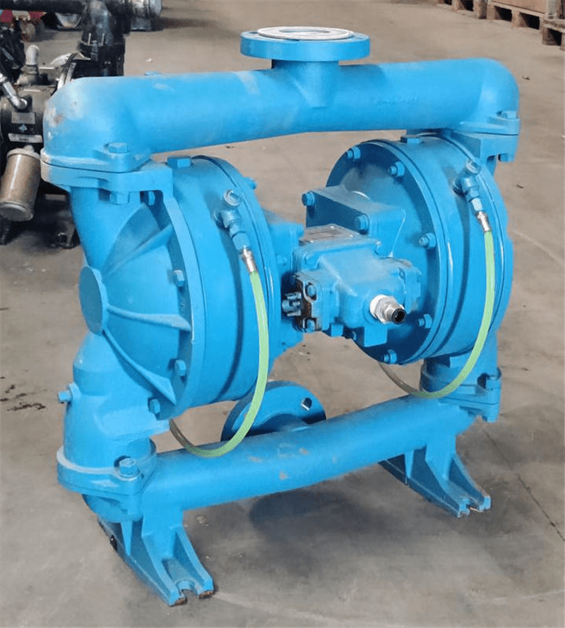 Lucht aangedreven membraanpomp Sandpiper met lekdetectie